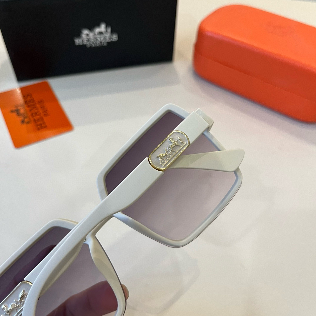 Hermes Square Frame Sunglasses