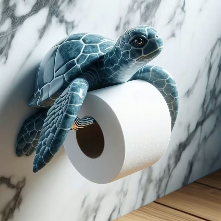 Sea Turtle Toilet Paper Holder