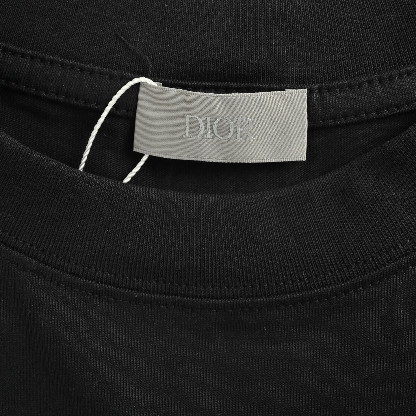Dior 25ss reflective diamond logo print short sleeve