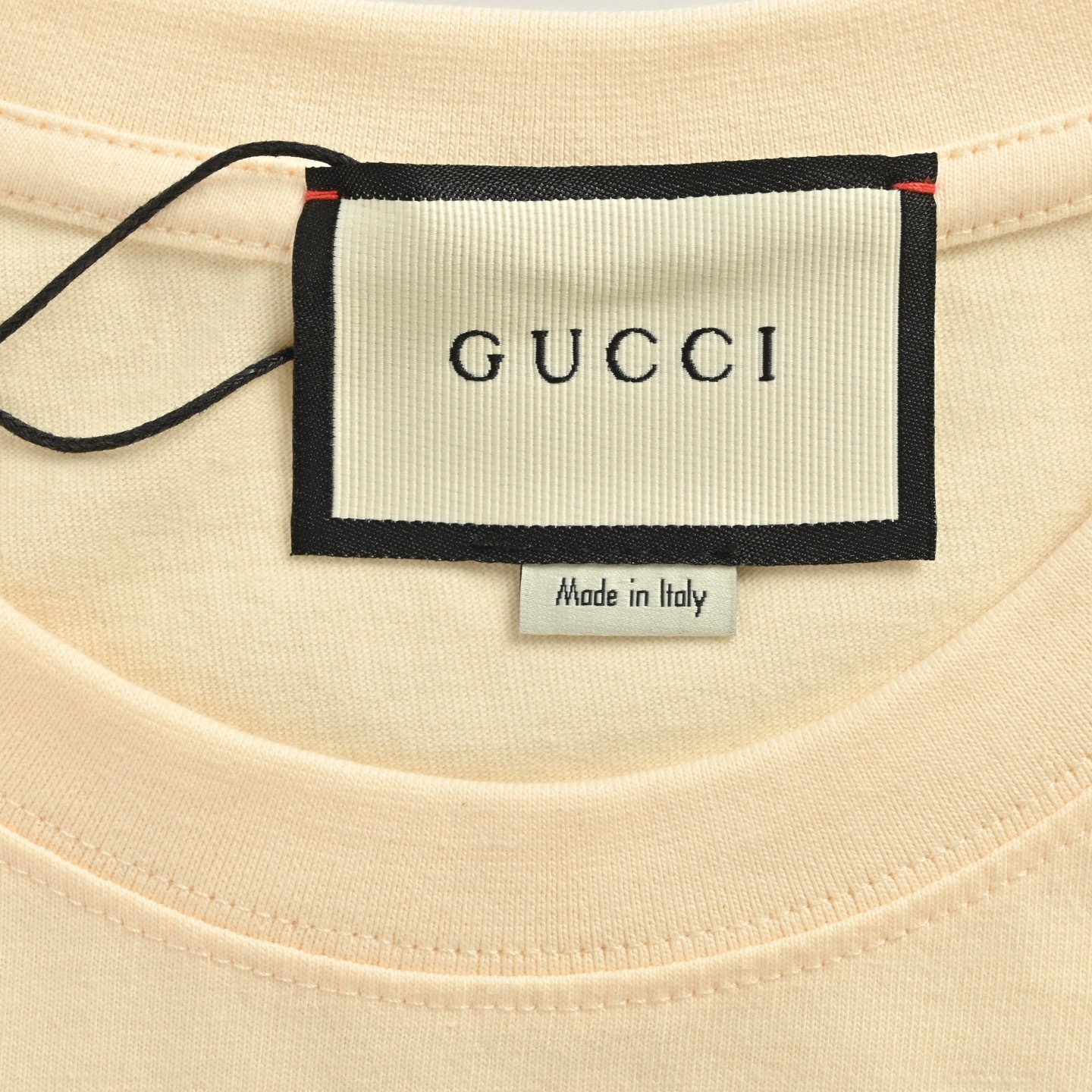 Gucci 25Fw heart leaf plant print long-sleeved T-shirt