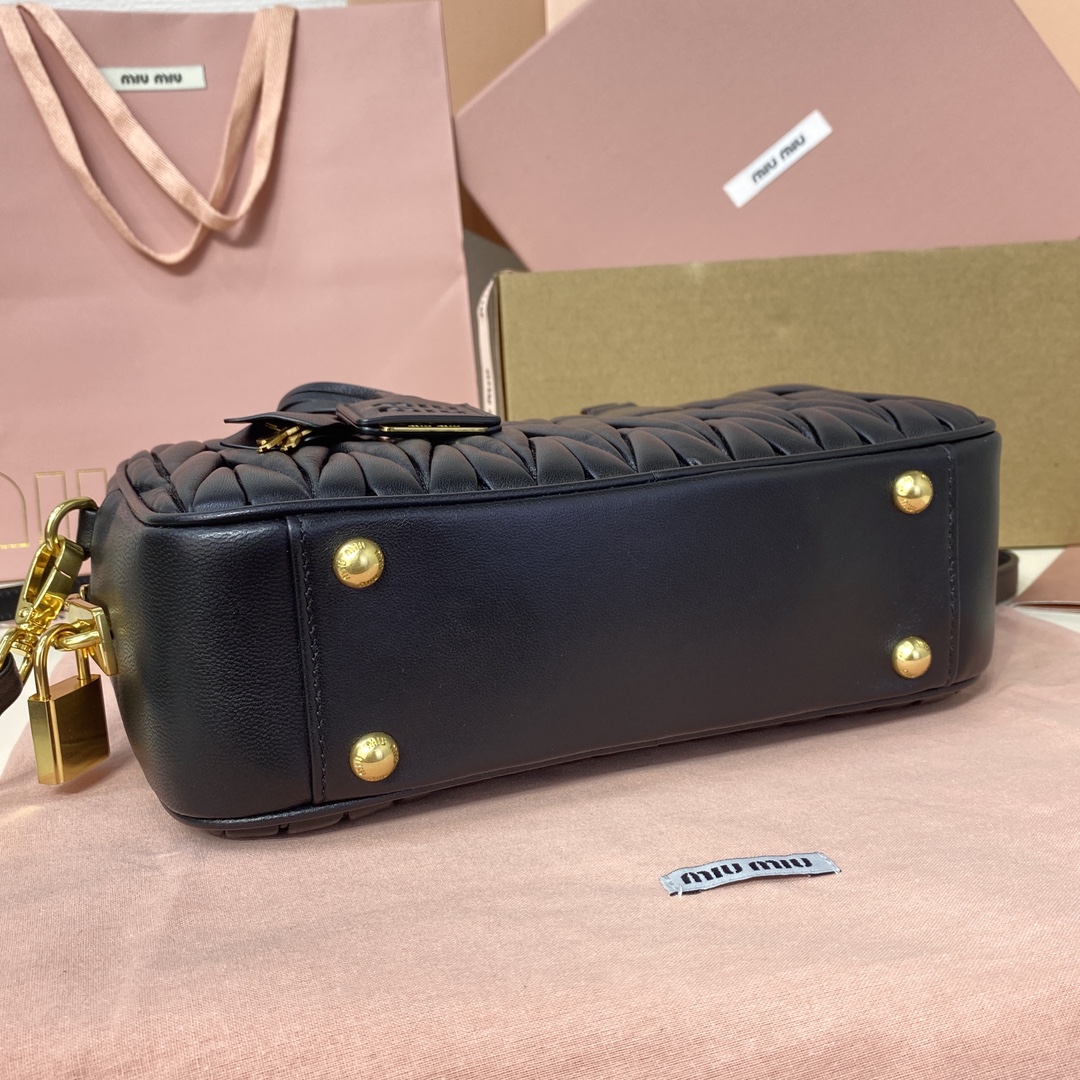 Miu Miu too etty bowling medium handbag 5BB124