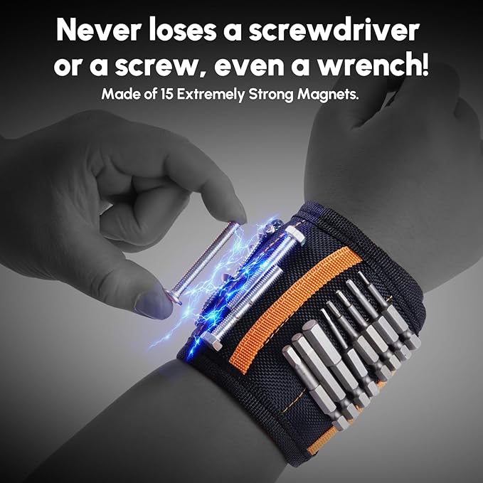 🧰🧰Magnetic Wrist Strap Tool Kit