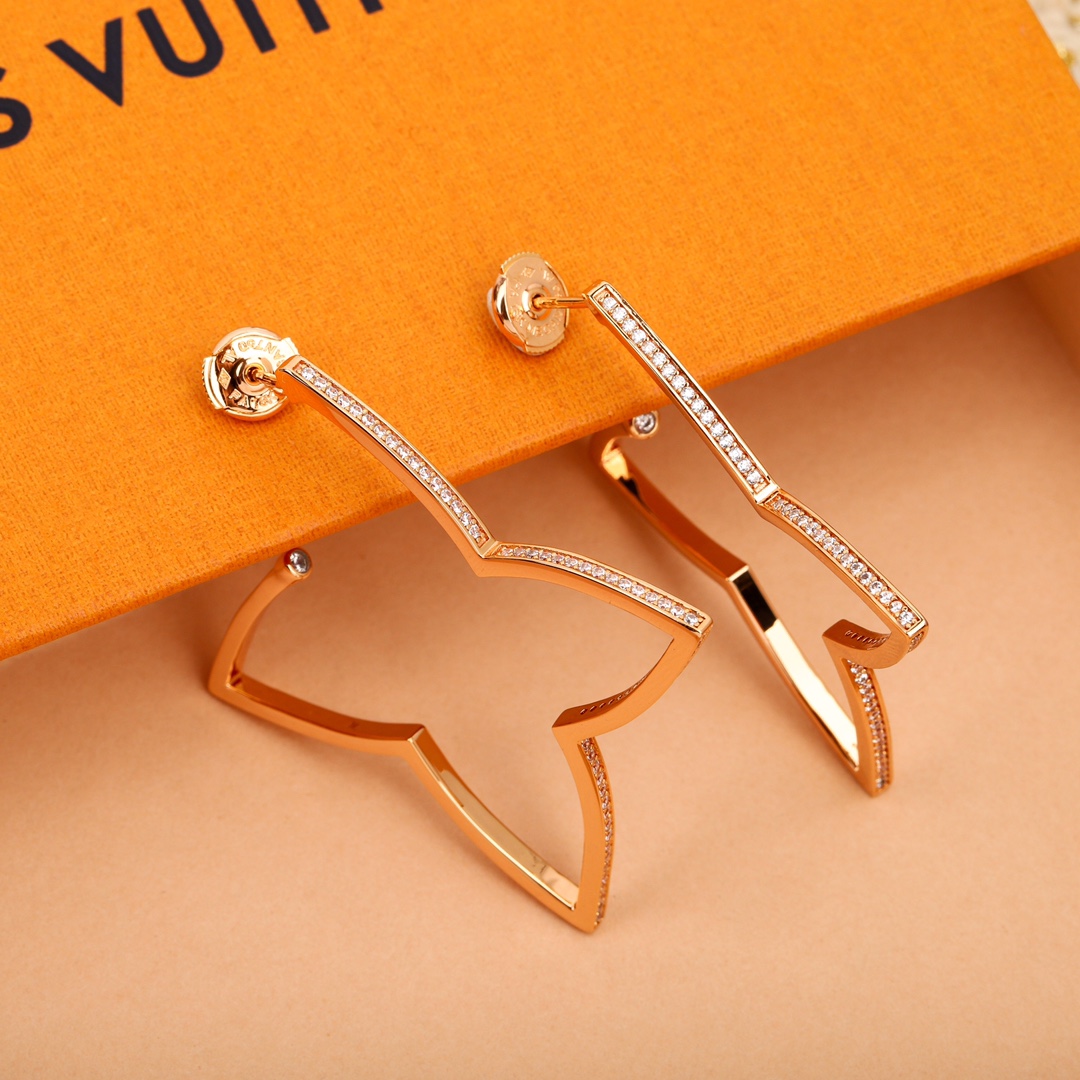 Louis Vuitton XL Hoop Earrings