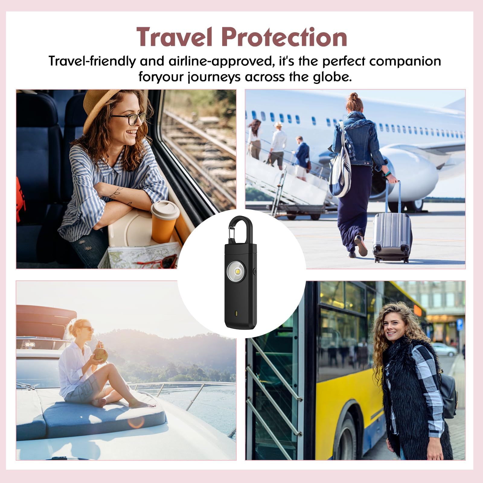 Rechargeable Personal Safety Alarm – Designed by Women, for Women