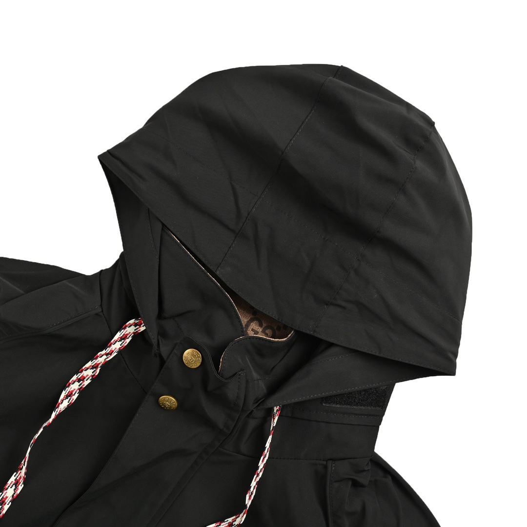 Gucci all-over jacquard double G canvas double-faced jacket