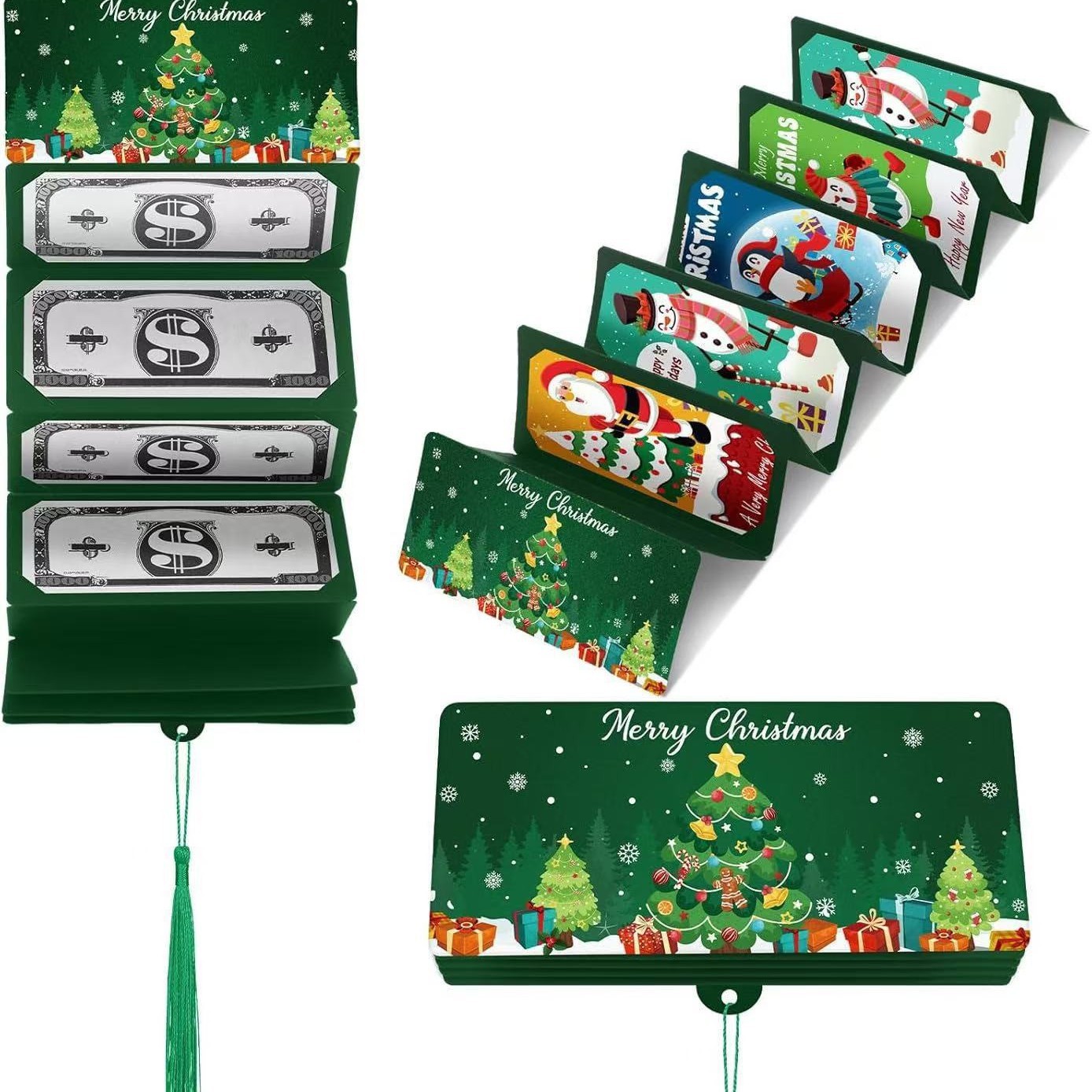 🎅Christmas Pre Sale🎄Foldable Christmas Money Holder