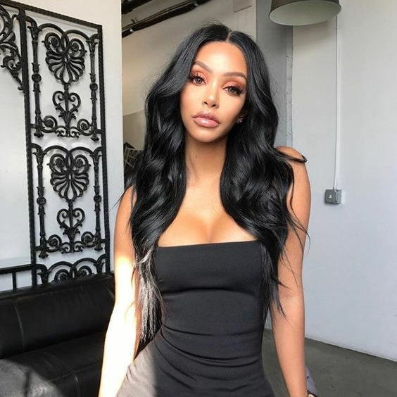LunaWigs S26 Long Curly for Black Women