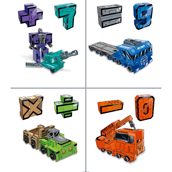 (Limited Time 50% OFF!!!)Digital deformation assembly robot-BUY 2 GET 10% OFF NOE!