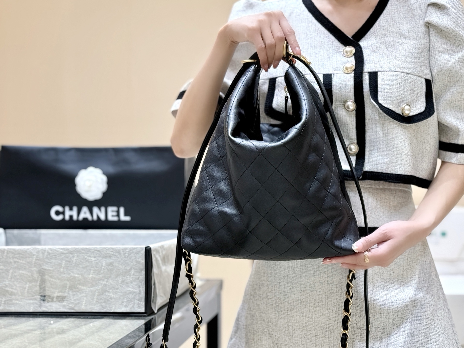 Chanel 25S Spring/Summer Collection Hobo Bag AS5523 00158