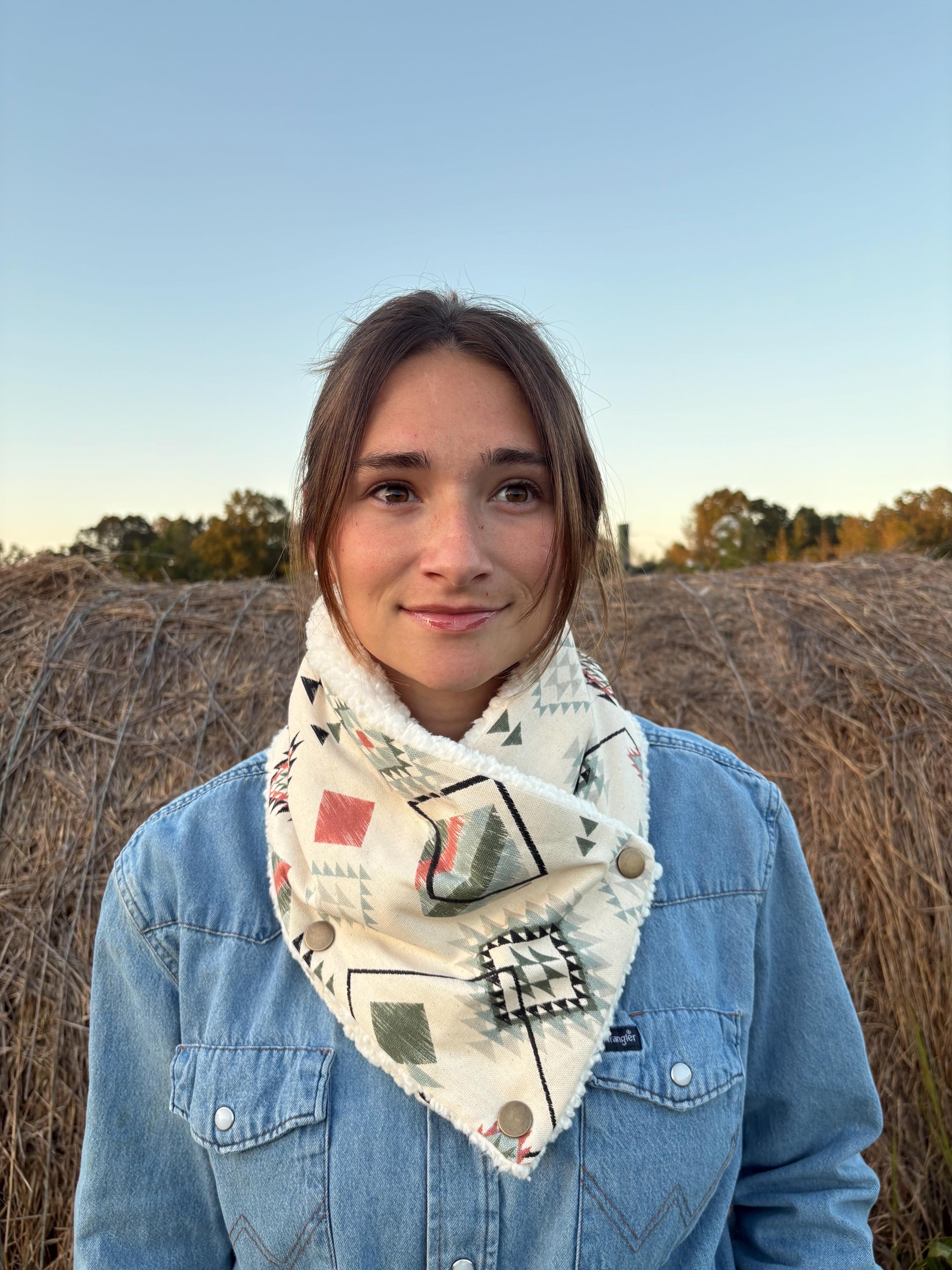 Western Sherpa Cowl, Winter Warm Wild Rag