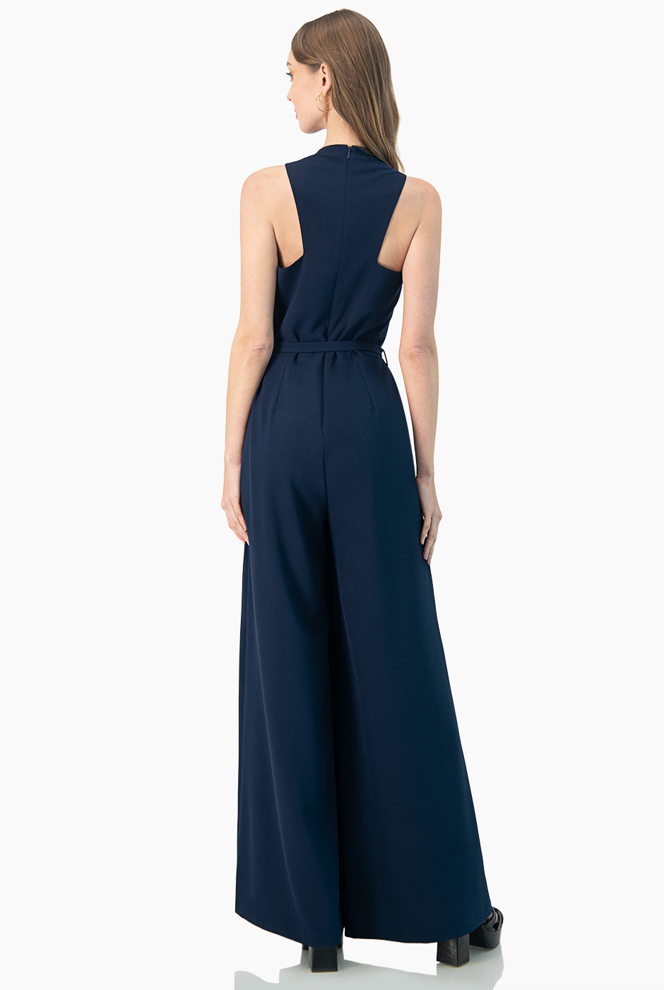 Jumpsuit liso sin mangas