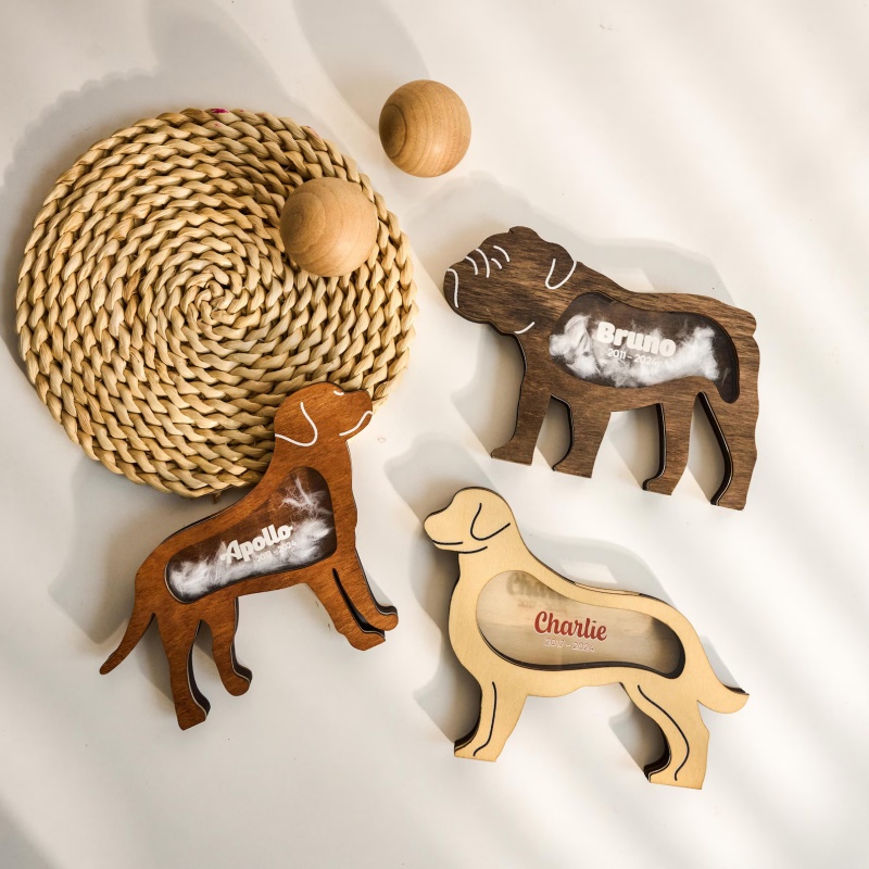 Custom Pet Hair Keepsake Box