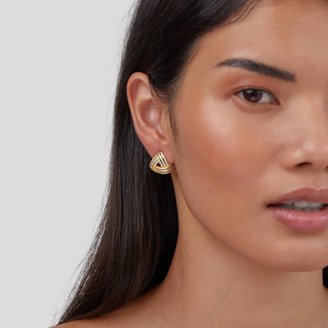 Great Gatsby Black & Gold Earrings