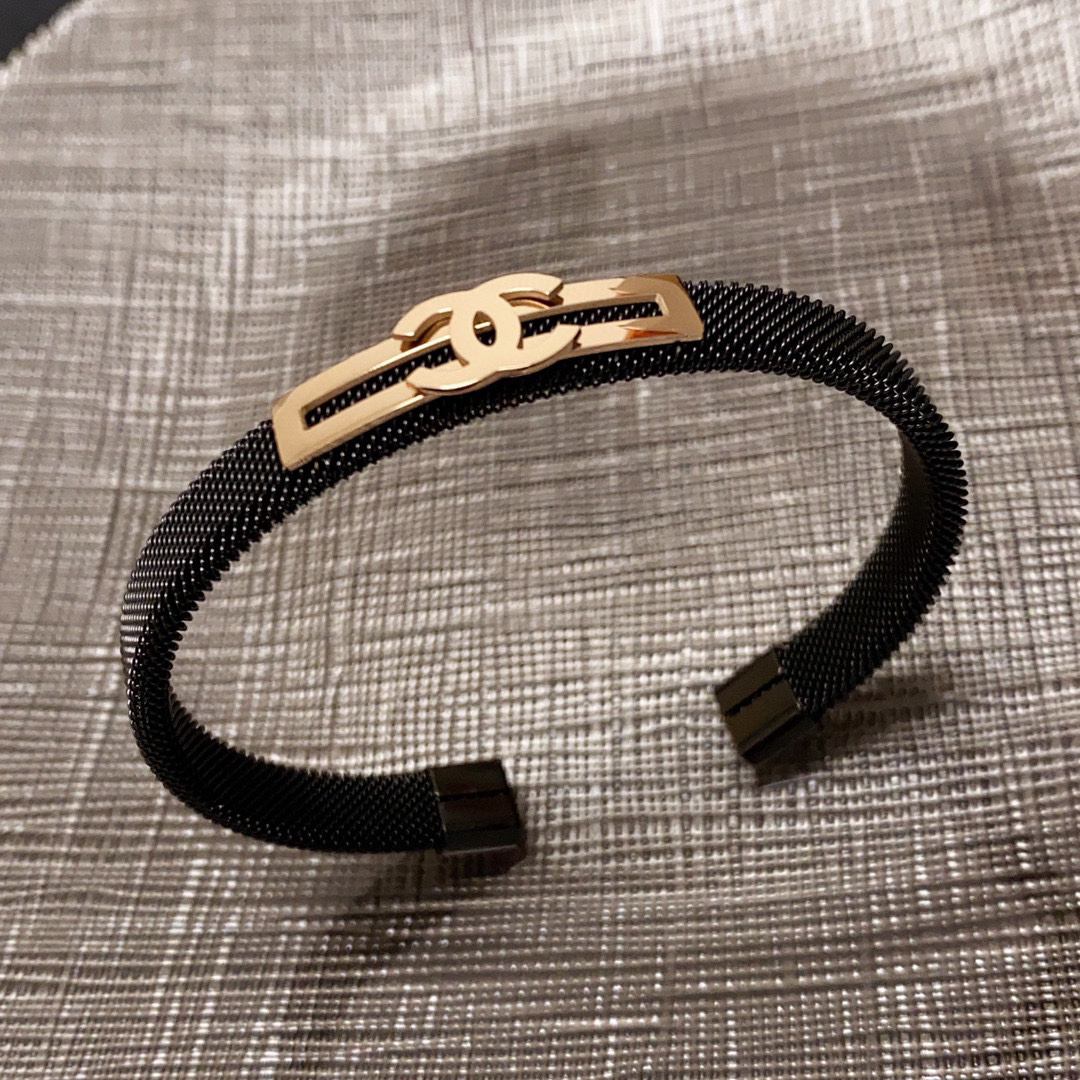 Chanel carbon black bracelet