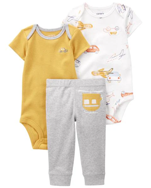 Carter's Baby 3-Piece Helicopter Little Character Set