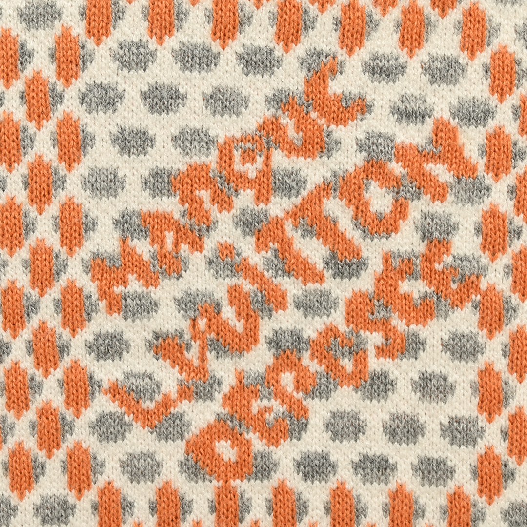 Louis Vuitton 24Fw Checkerboard Jacquard Sweater