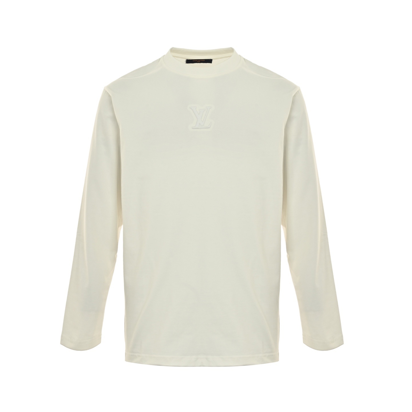 Louis Vuitton 25Fw long sleeves with embossed chest logo