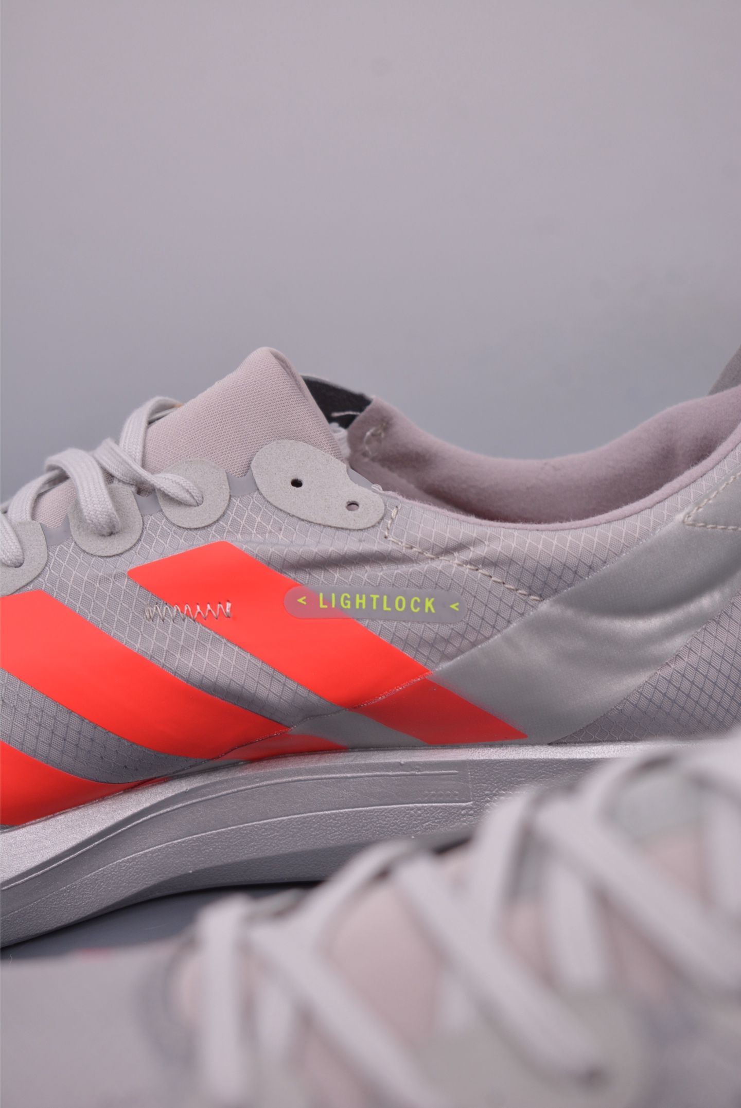 Adidas Adizero Adios Pro Evo 4 Running Shoes Mesh Grey Orange IH5746
