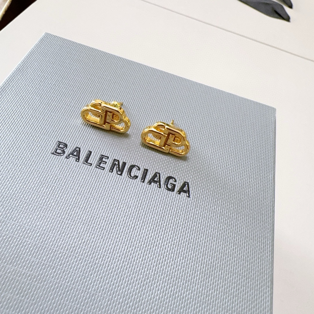 Balenciaga BB earrings