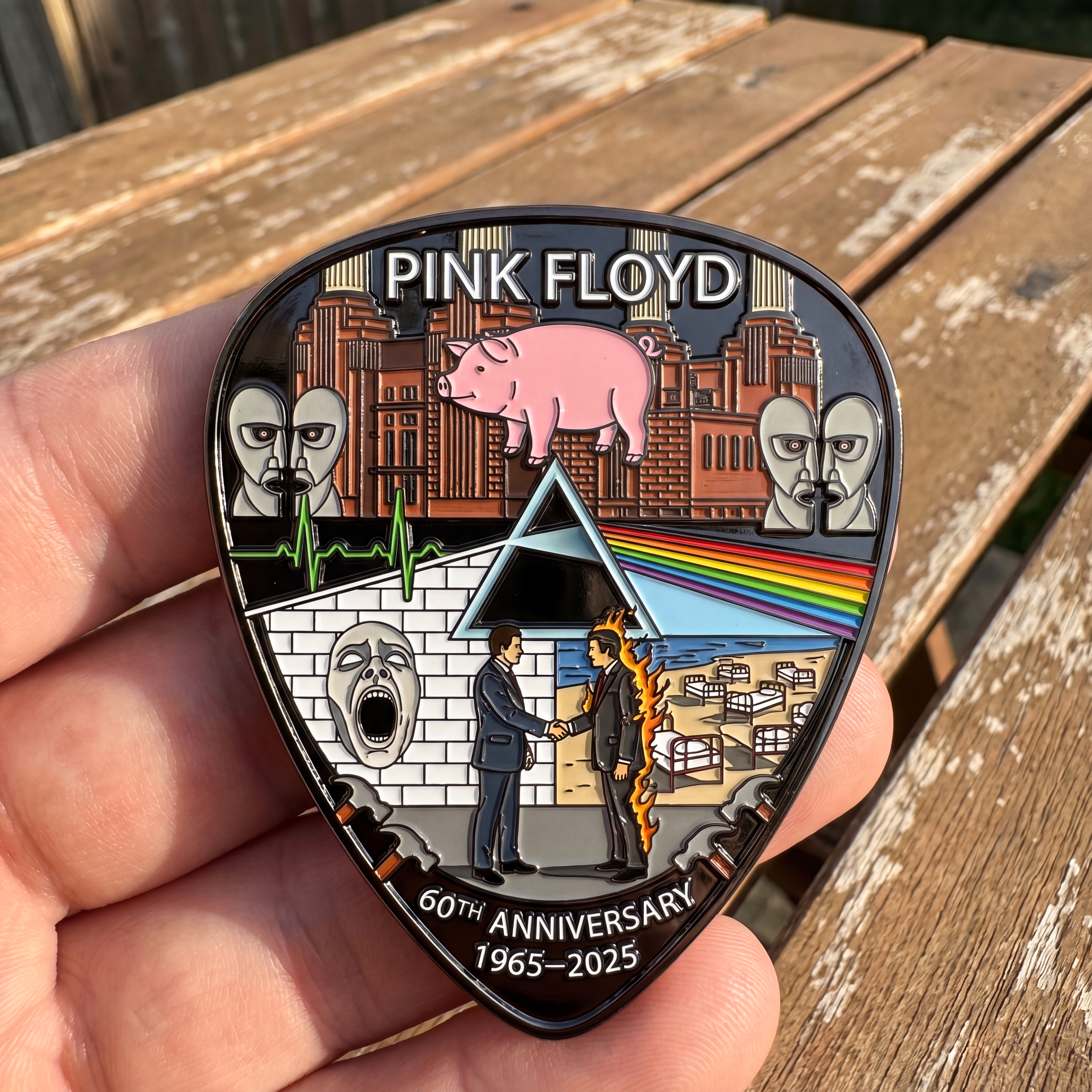 Pink Floyd 60th Anniversary Collector & Trading Pin