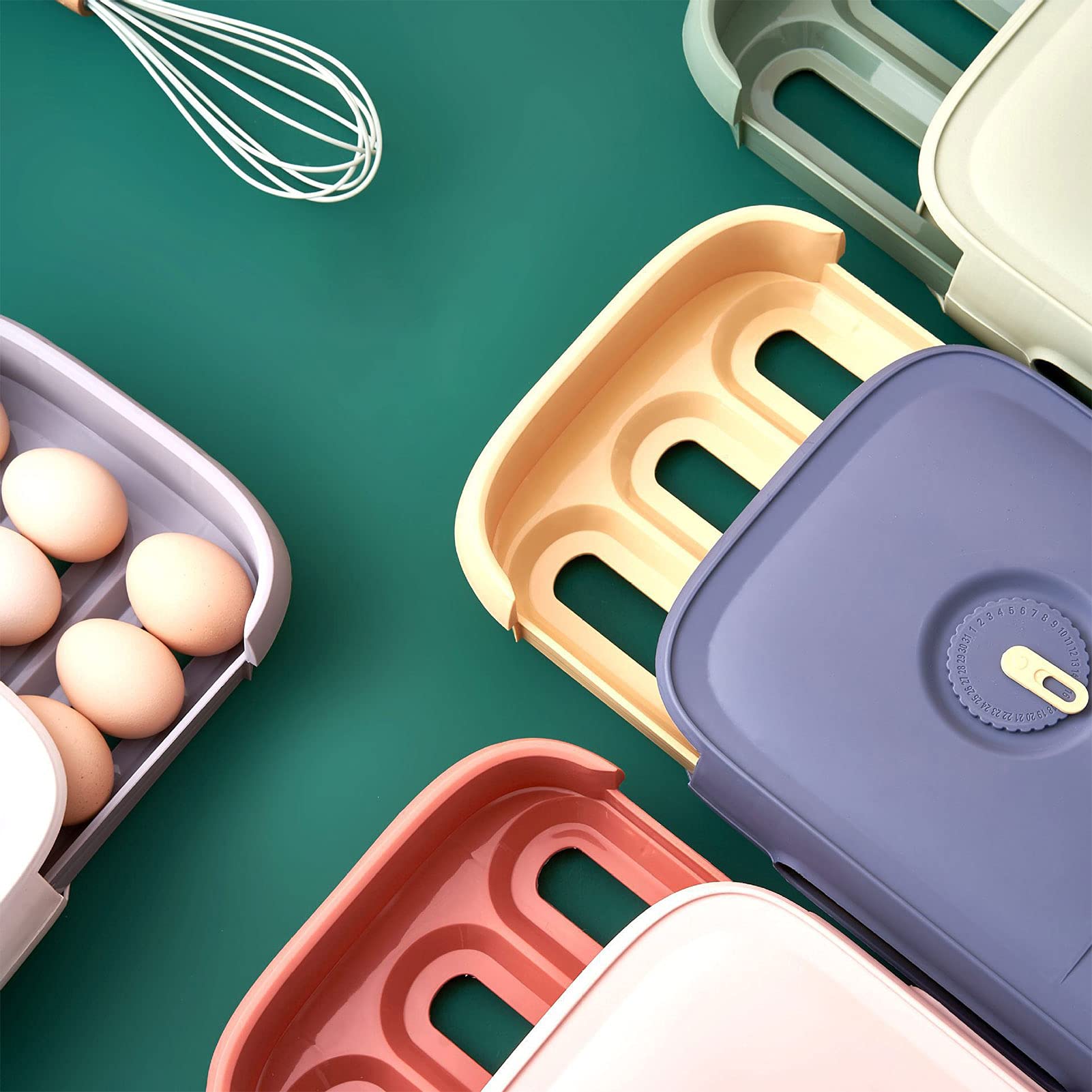 (🔥HOT SALE - 50% OFF) New Drawer Type Egg Storage Box, Buy 3 Get Extra 10% OFF