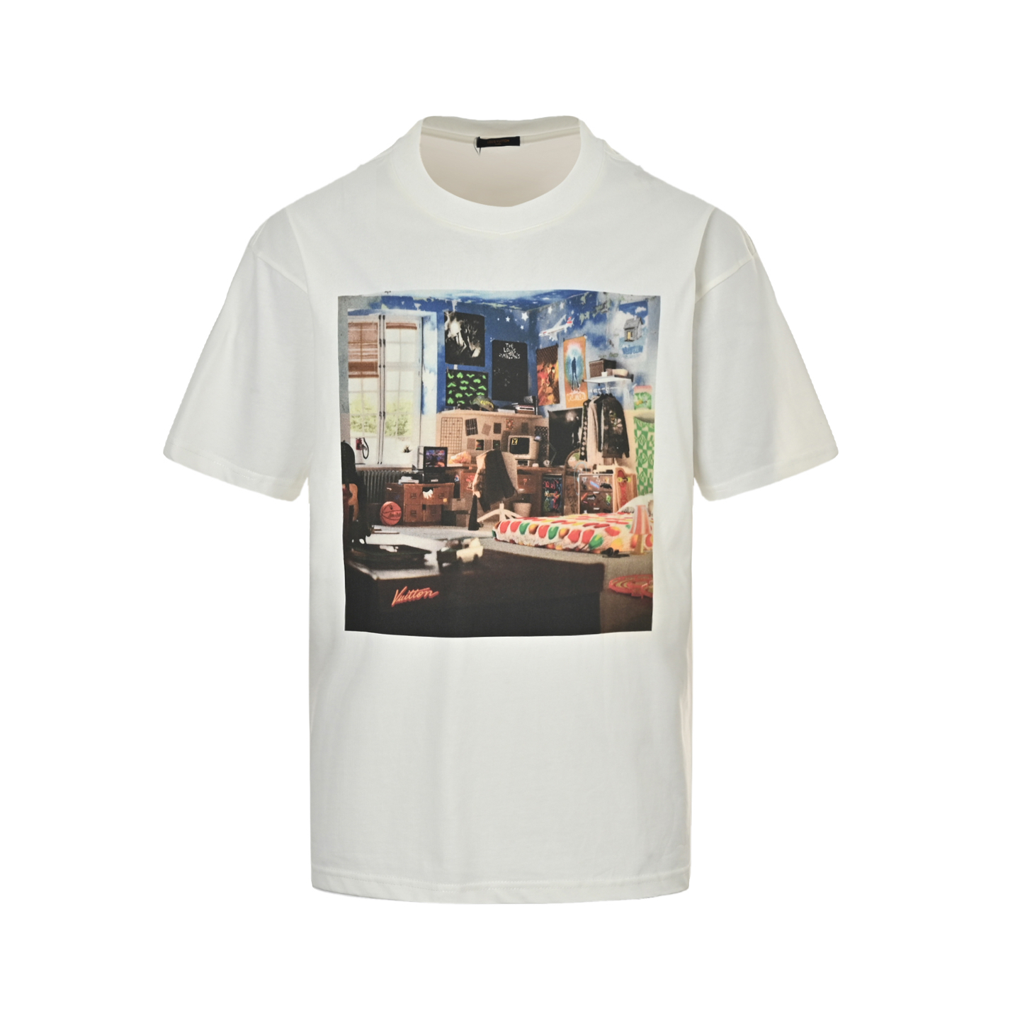 Louis Vuitton Graffiti Print Short Sleeve