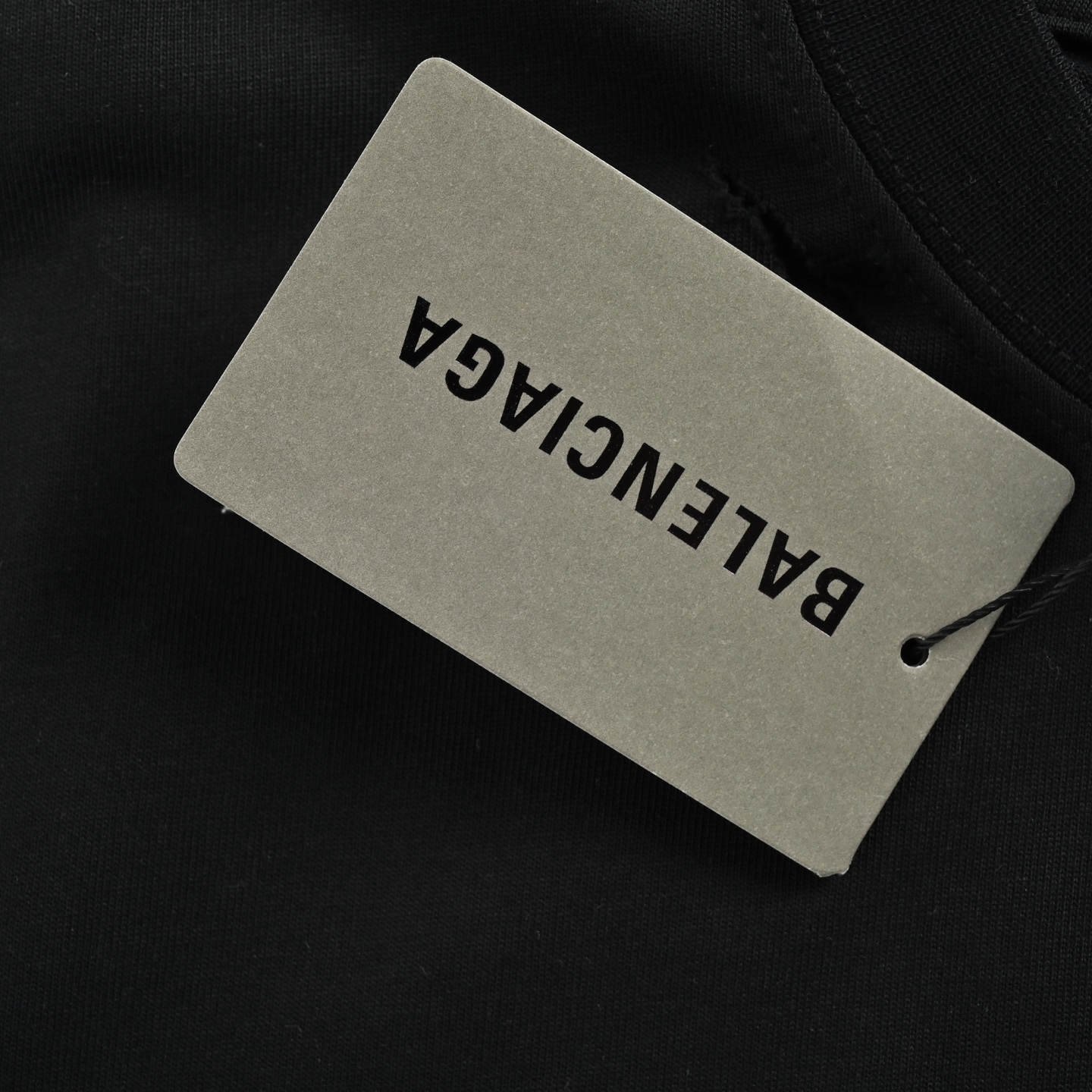 Balenciaga 25ss eye chart cut hole short sleeve