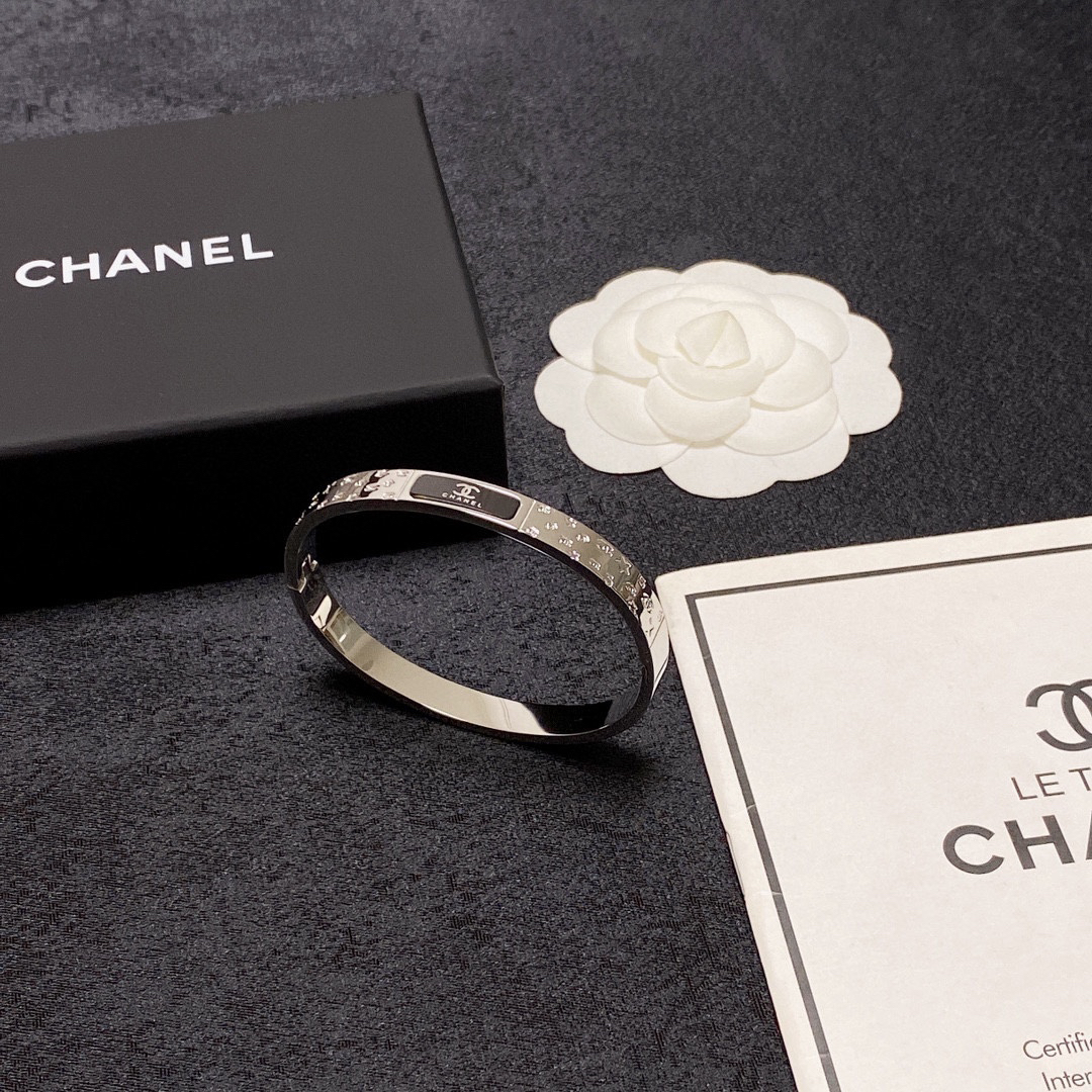 Chanel silver bracelet