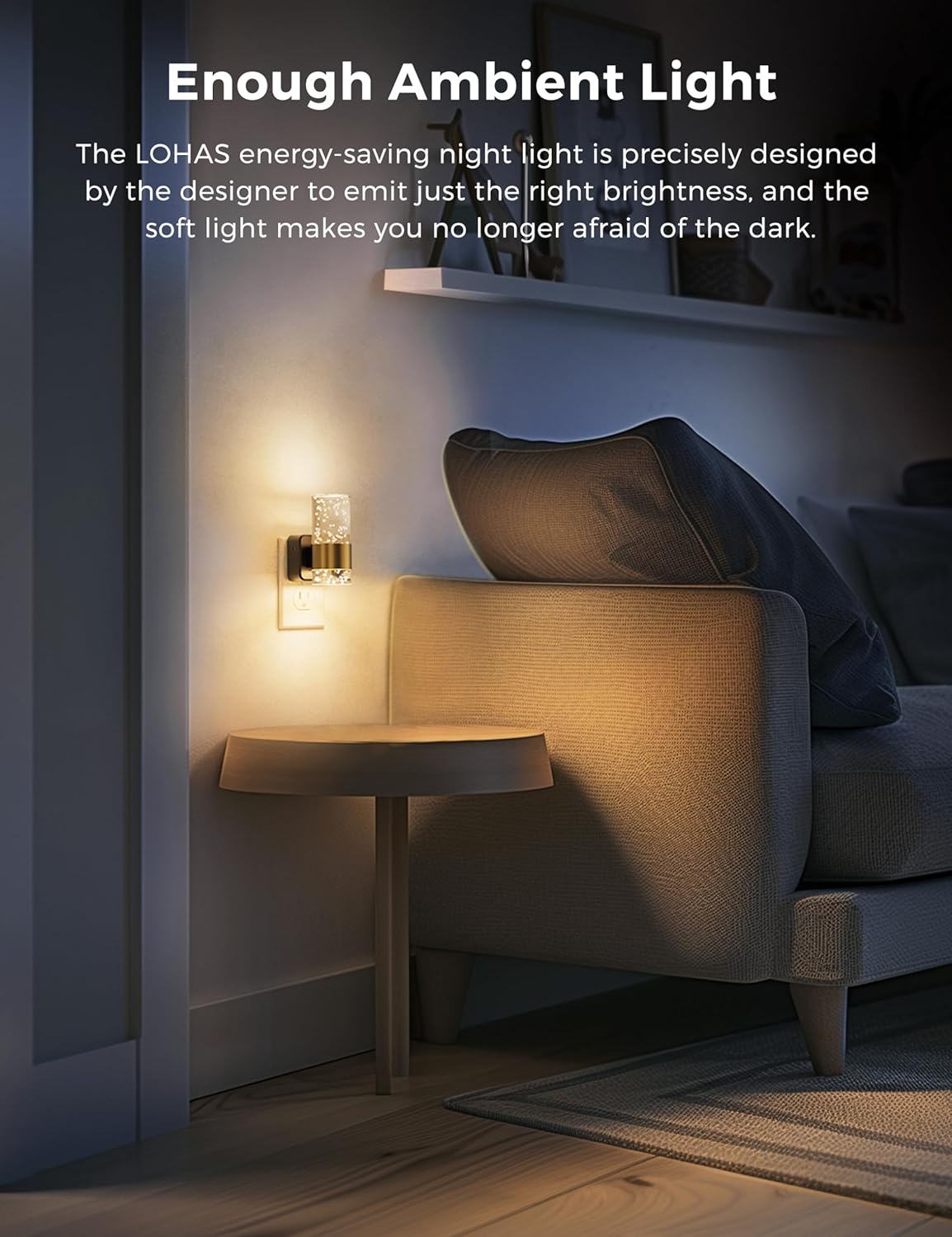 Plug in Night Light with Auto Light Sensor