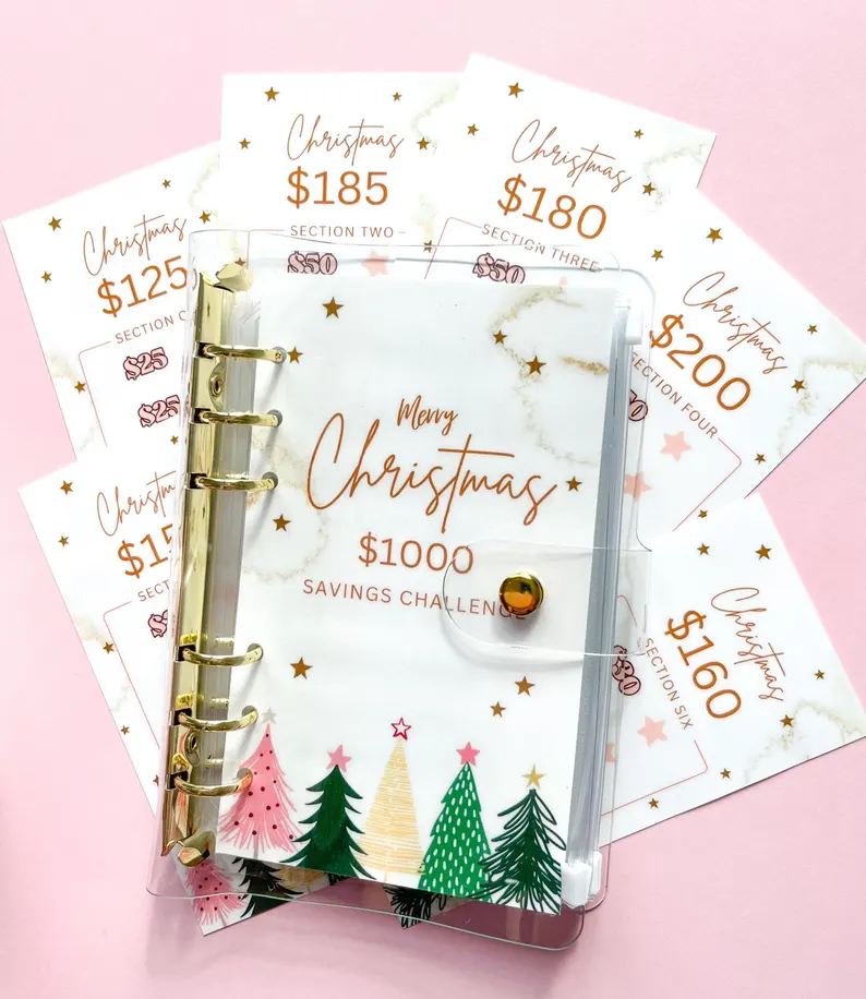 1k 2.5k 5k Savings Challenge Budget Binder