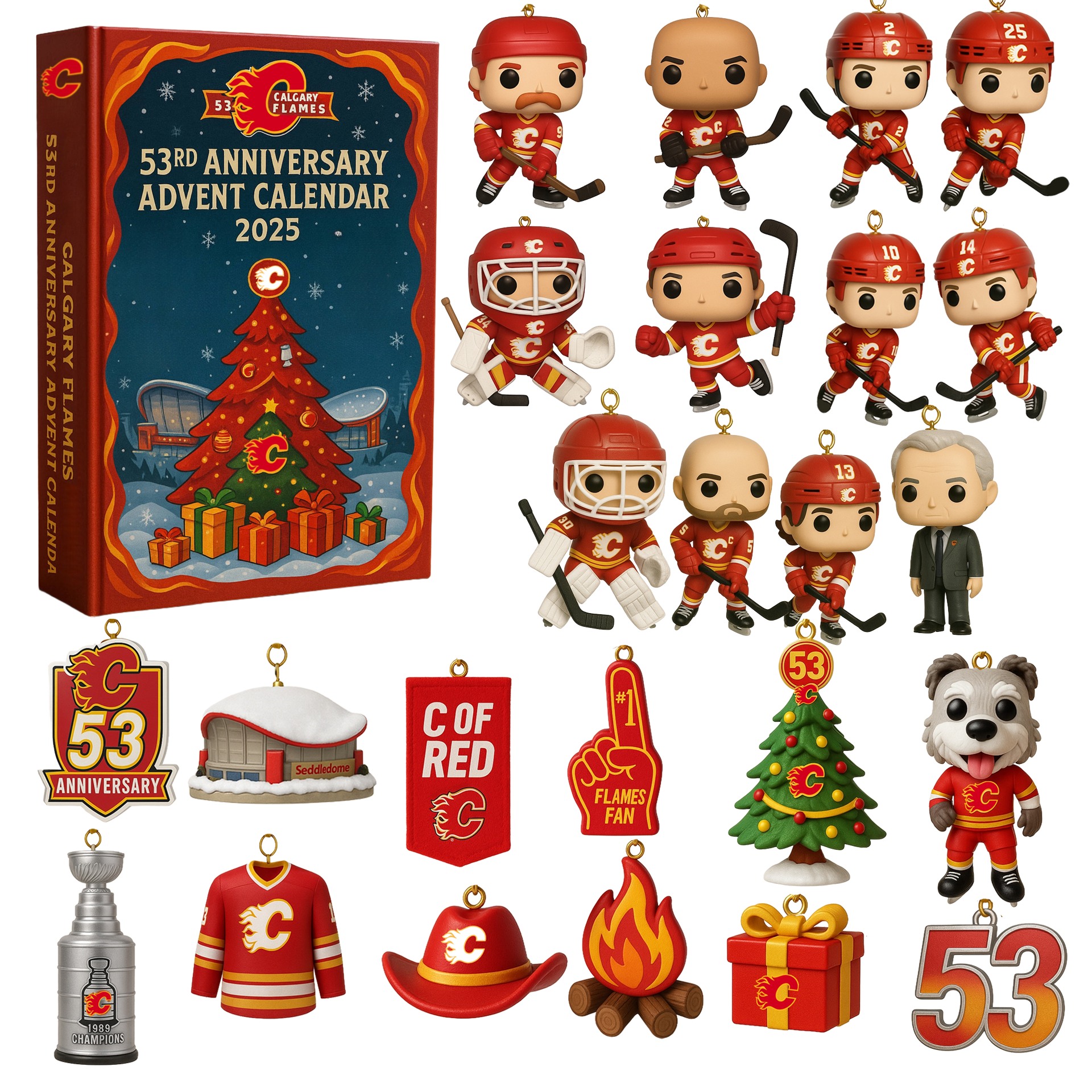 Calgary Flames 53rd Anniversary Advent Calendar 2025