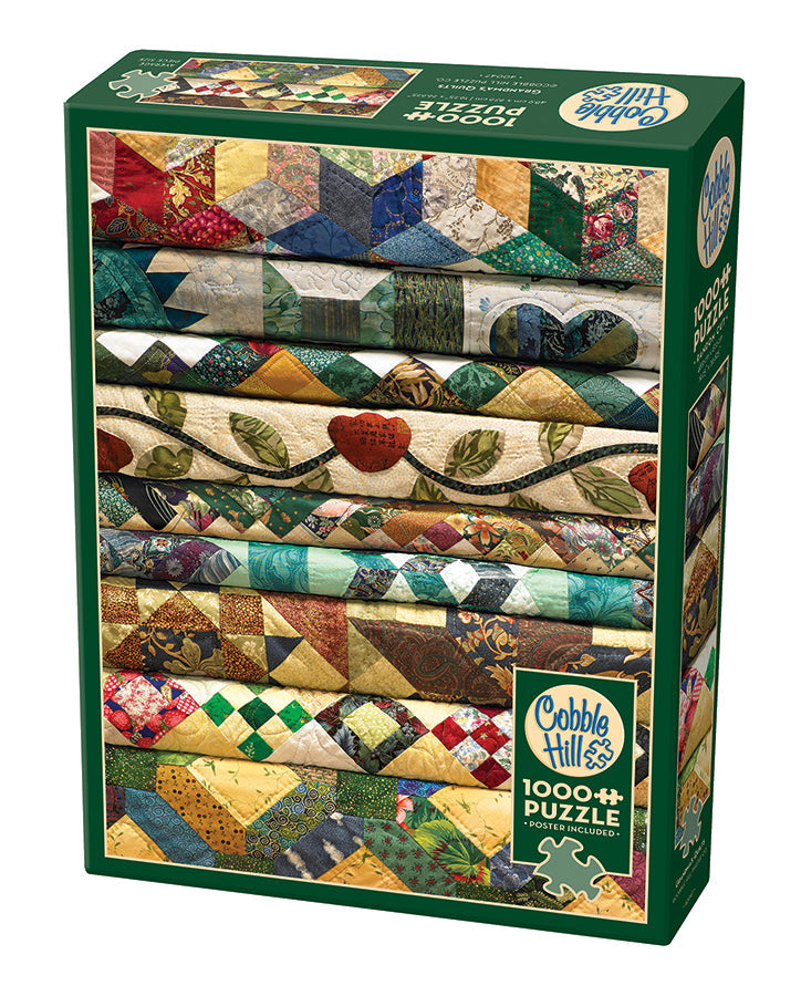 Grandma's Quilts | 1000 Piece