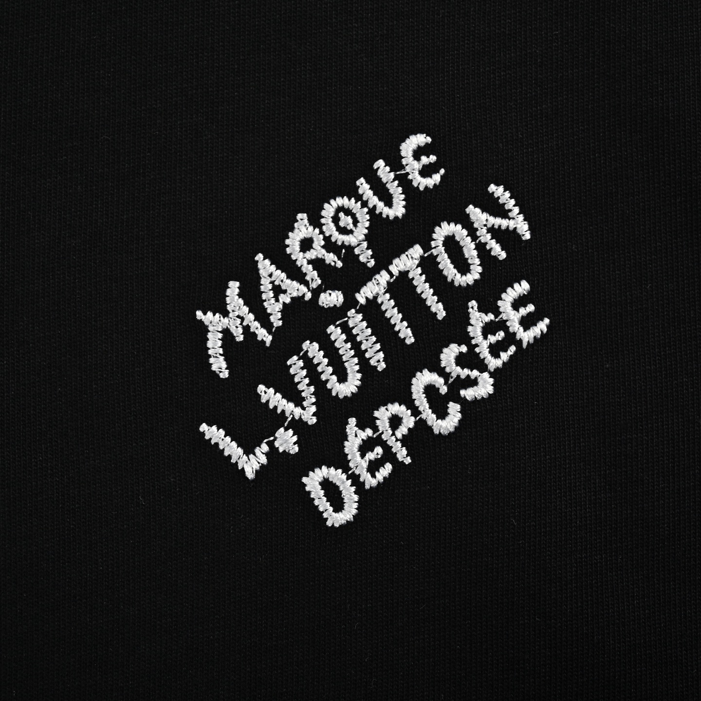 Louis Vuitton 25ss short sleeve with embroidered logo on the sleeve
