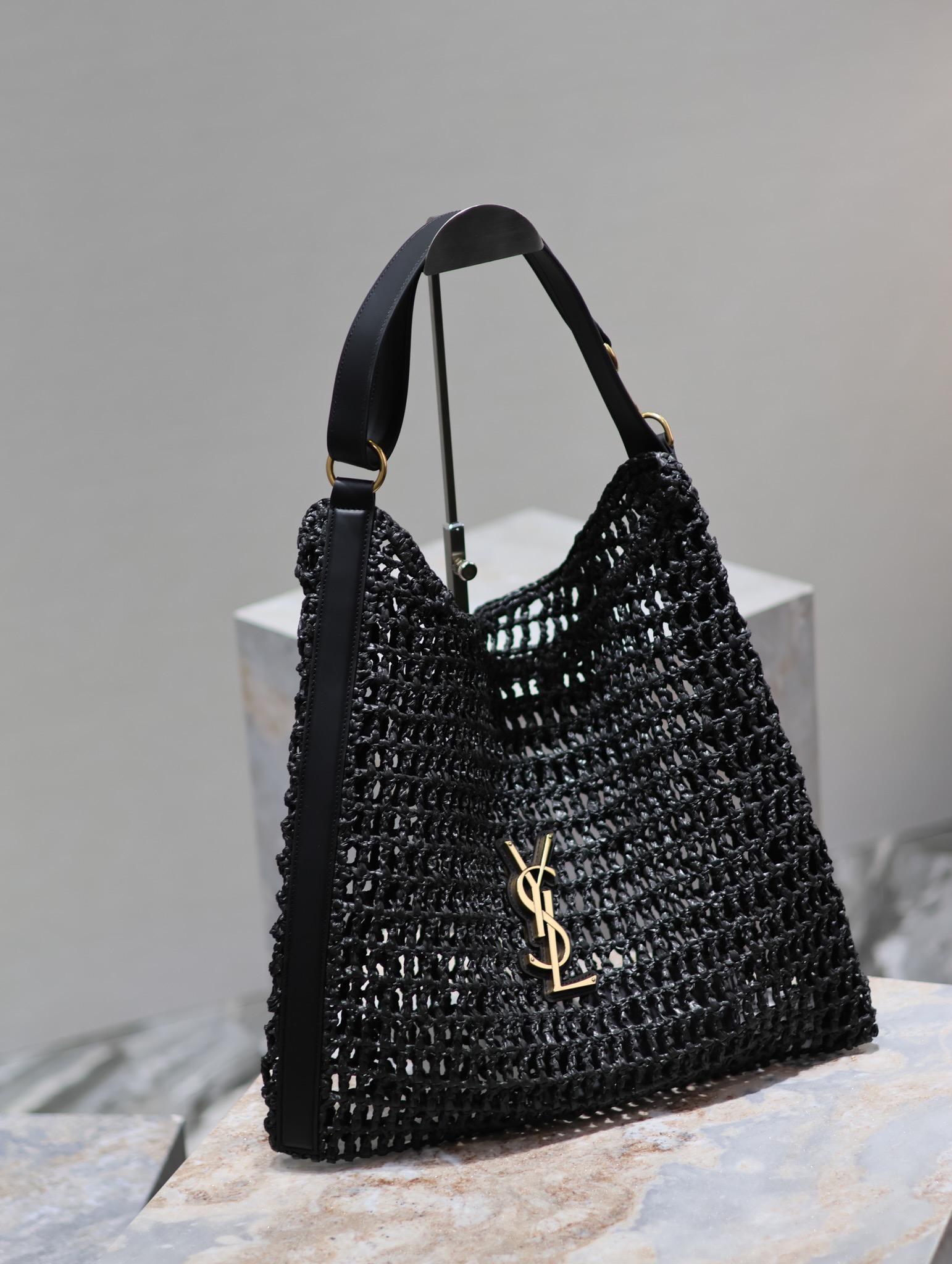 Yves Saint Laurent OXALIS Woven Shopping Bag 781289