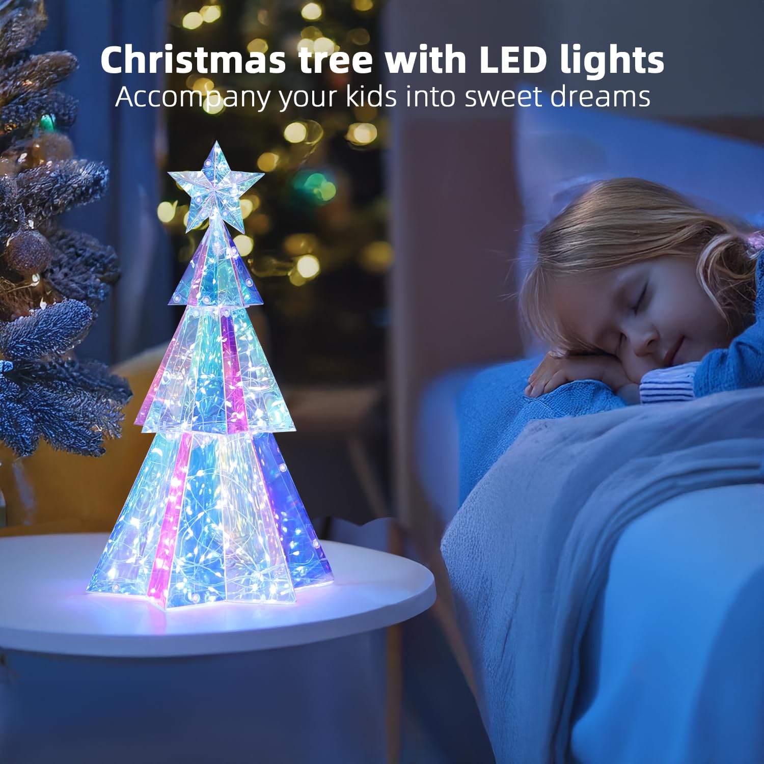 🎄CHRISTMAS ON SALE🔥LED Prismatic Rainbow Christmas Decorations