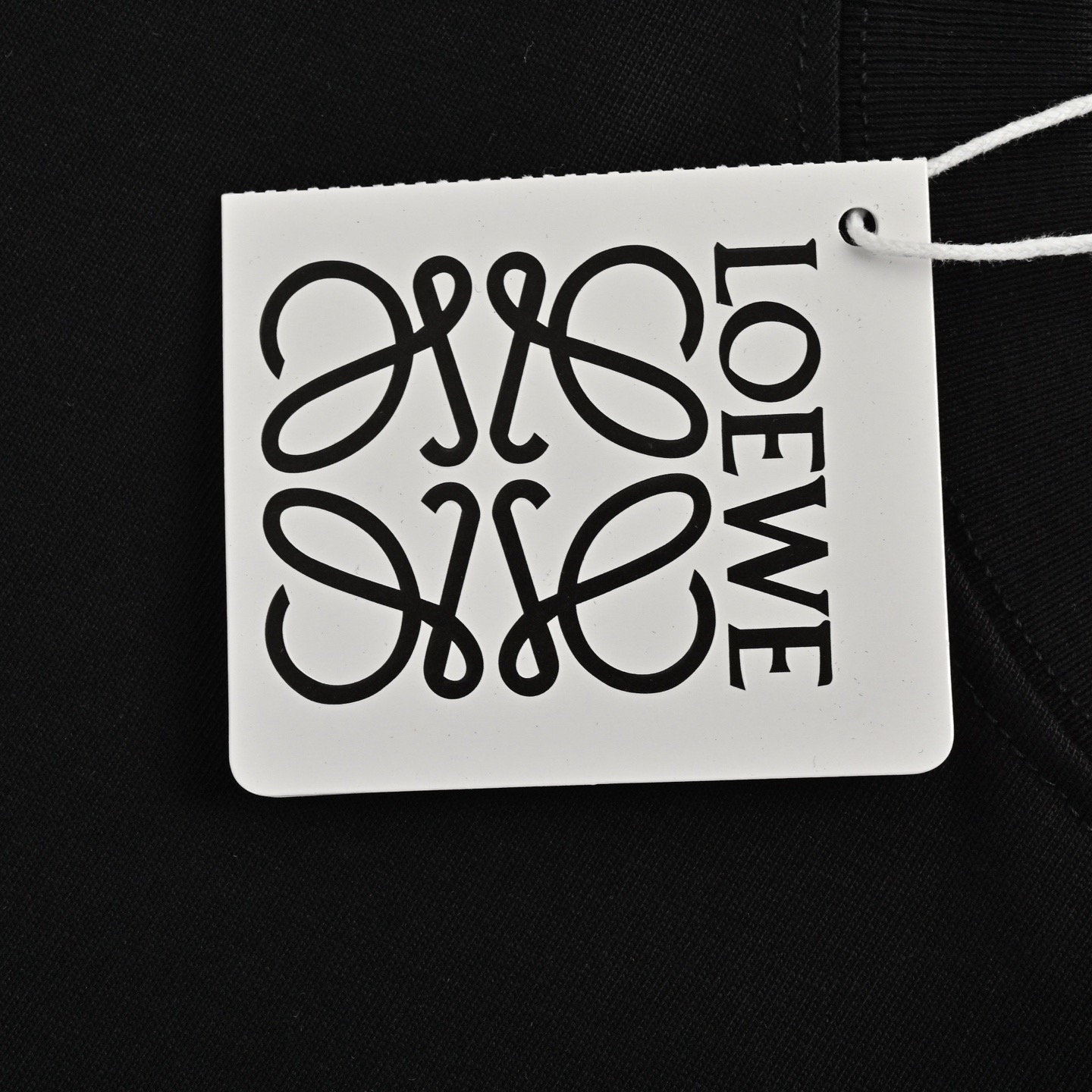 Loewe 25ss line embroidered logo short sleeve
