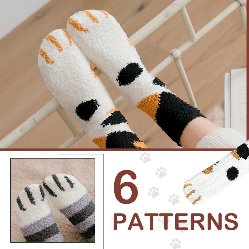 (🎁CHRISTMAS PRE SALE - 48% OFF)Cute Cat Claw Socks