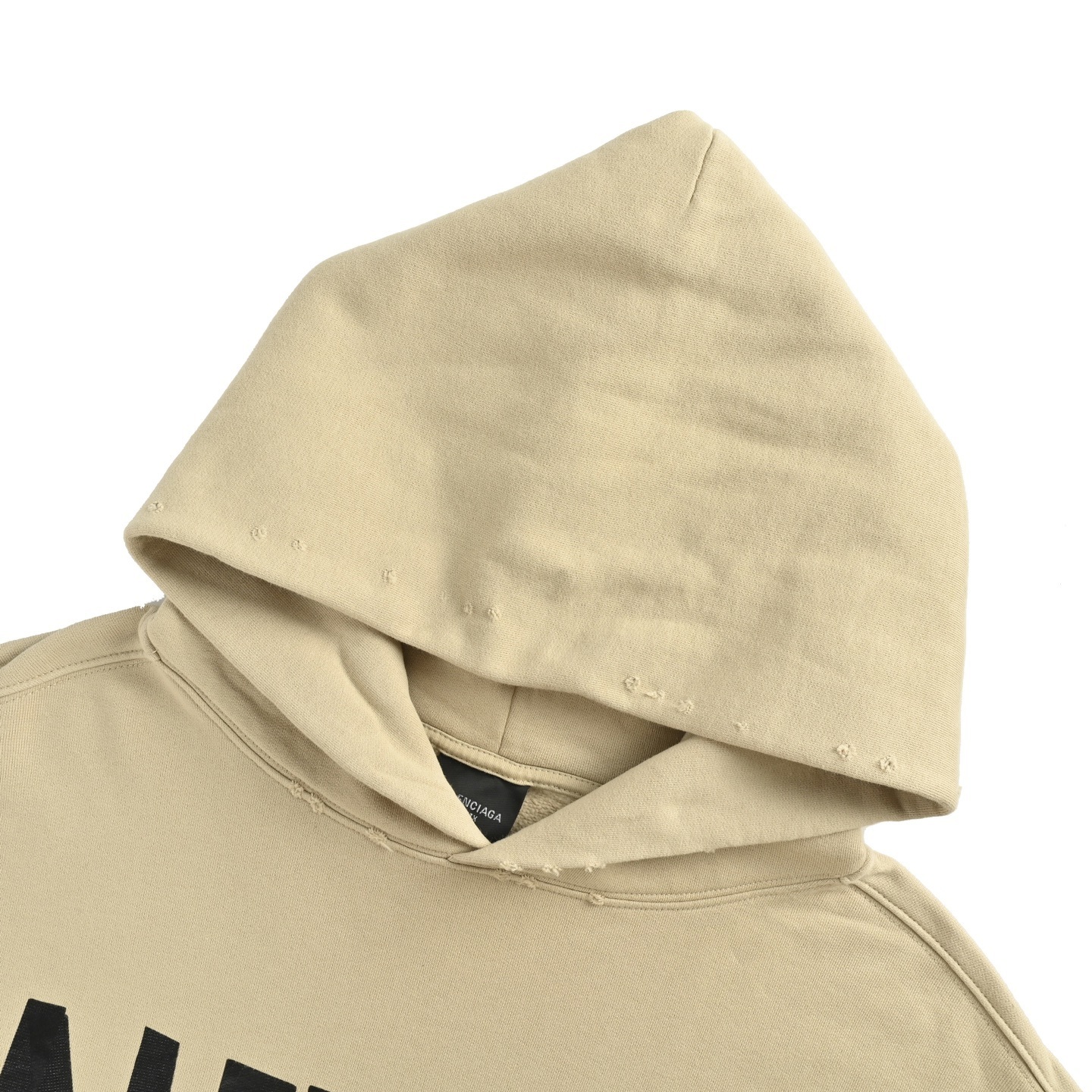Balenciaga 25Fw Masking Tape Hoodie