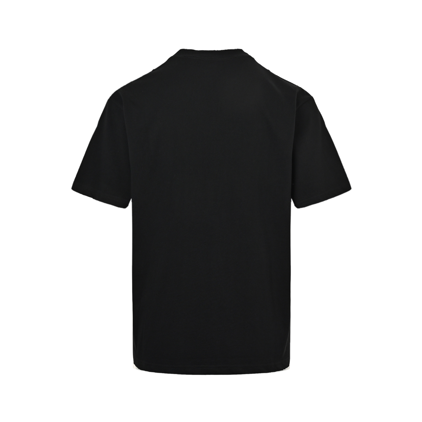 Balenciaga Letter Crack Print Short Sleeve