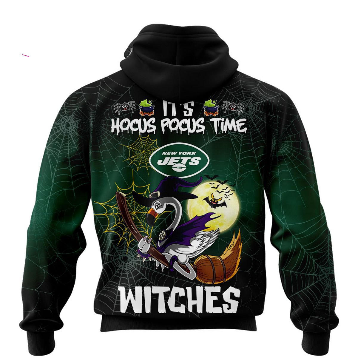 NEW YORK JETS 3D HOODIE HALLOWEEN002