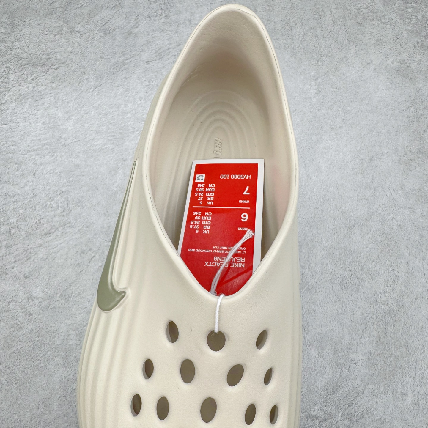Nike ReactX Rejuven8 Simple Comfortable All-match Hole Shoes HV5060-100