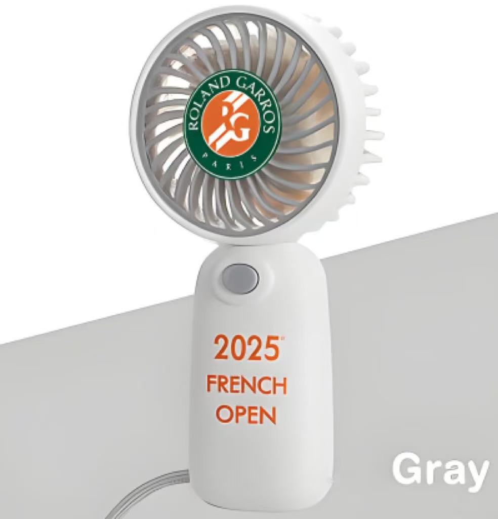 2025 French Open Limited Mini Handheld Fan