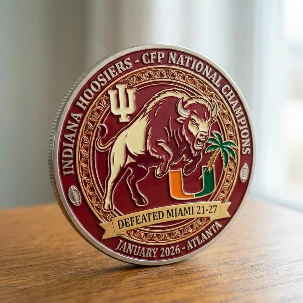 🏆Indiana Hoosiers – CFP National Champions Commemorative Coin