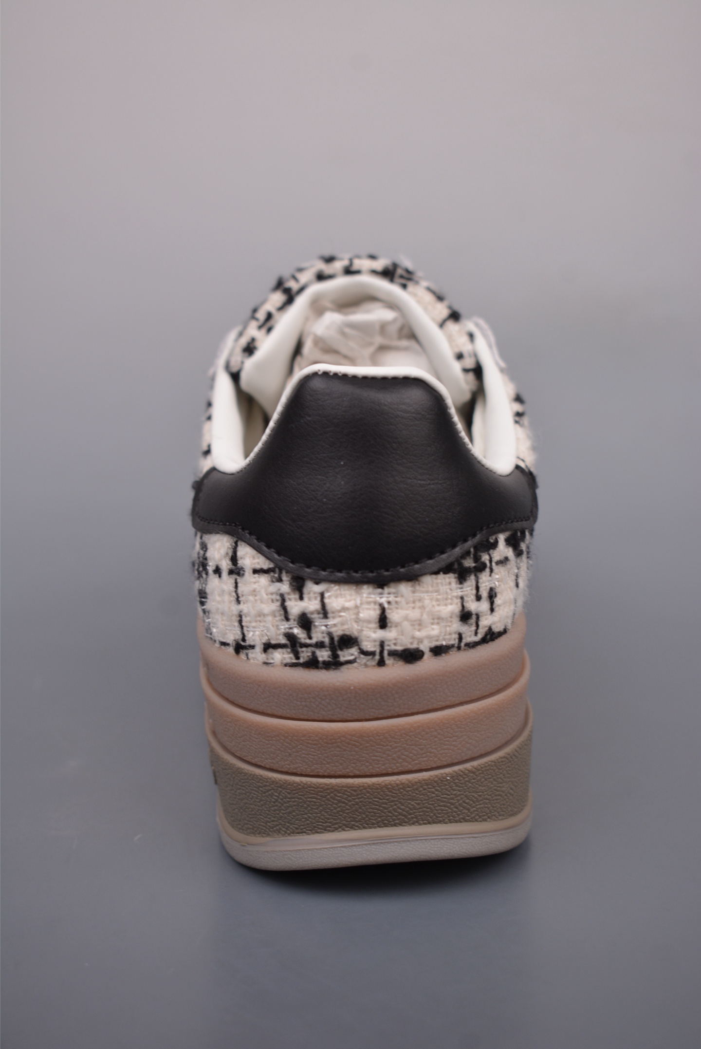 Adidas Originals Gazelle Bold W Black and White Plaid JR5673