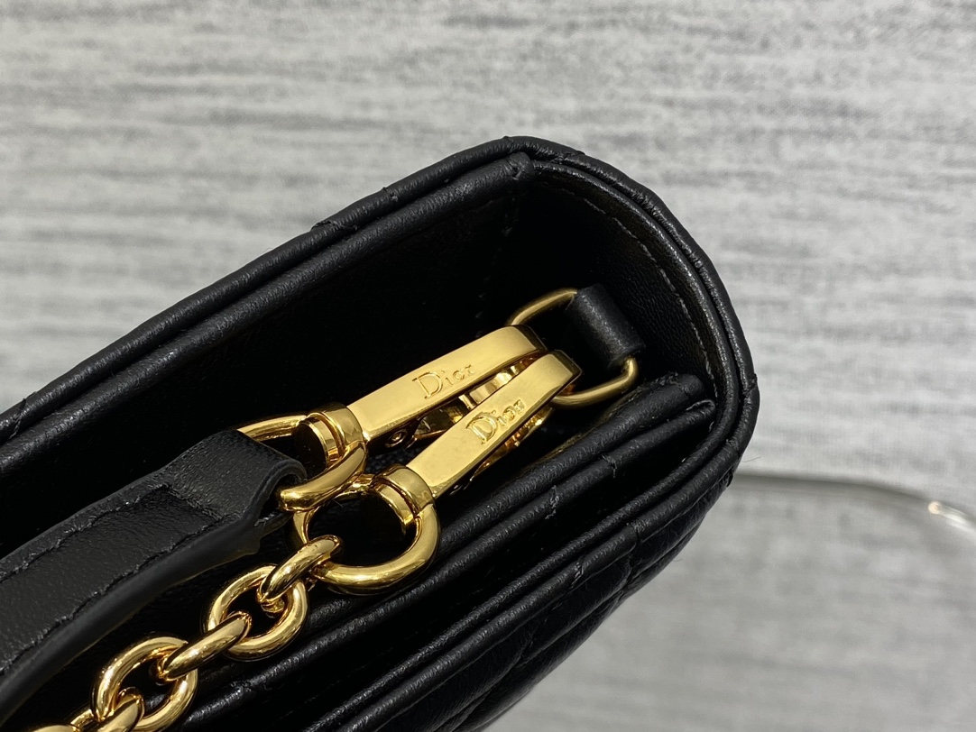 Dior Miss Caro Top Handle Crossbody Clutch