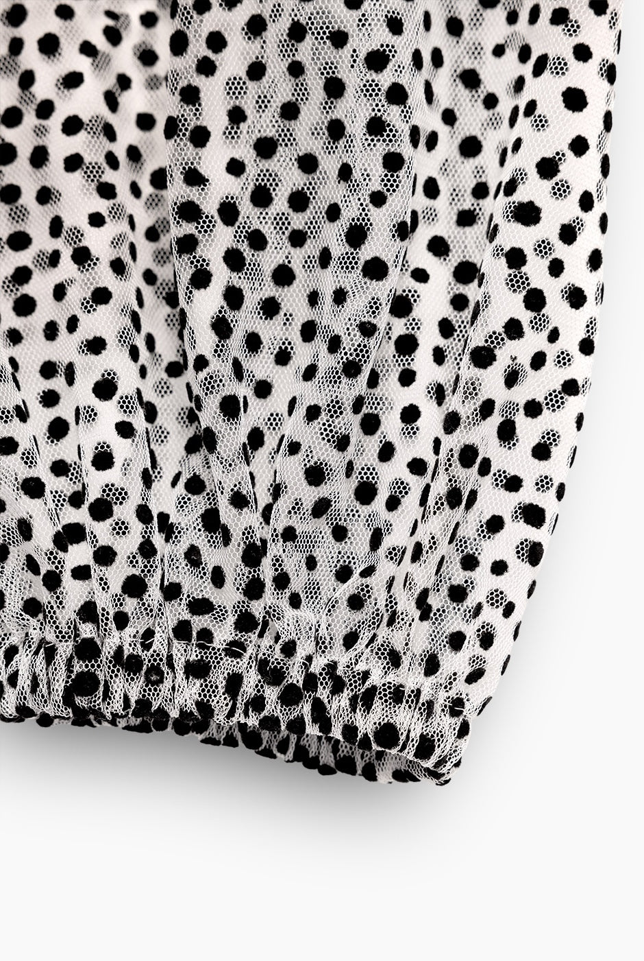 Blusa de lunares manga amplia