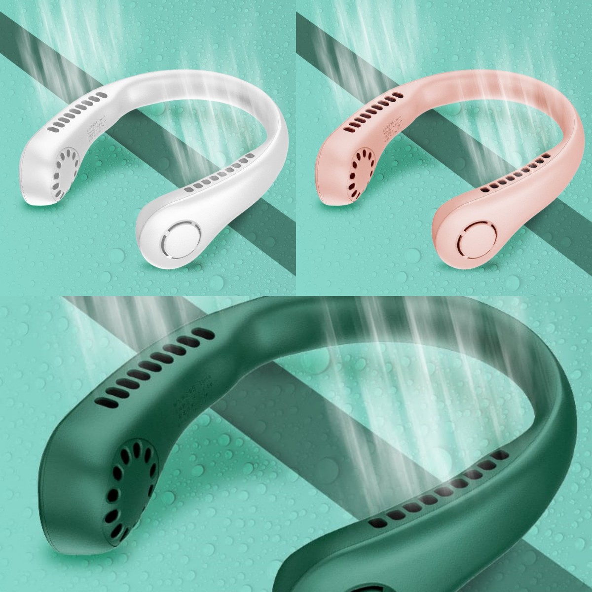 🎁Last Day Promotion SAVE 70% - 2023 New Portable Neck Fan -- BUY 2 GET 15% OFF & FREE SHIPPING NOW