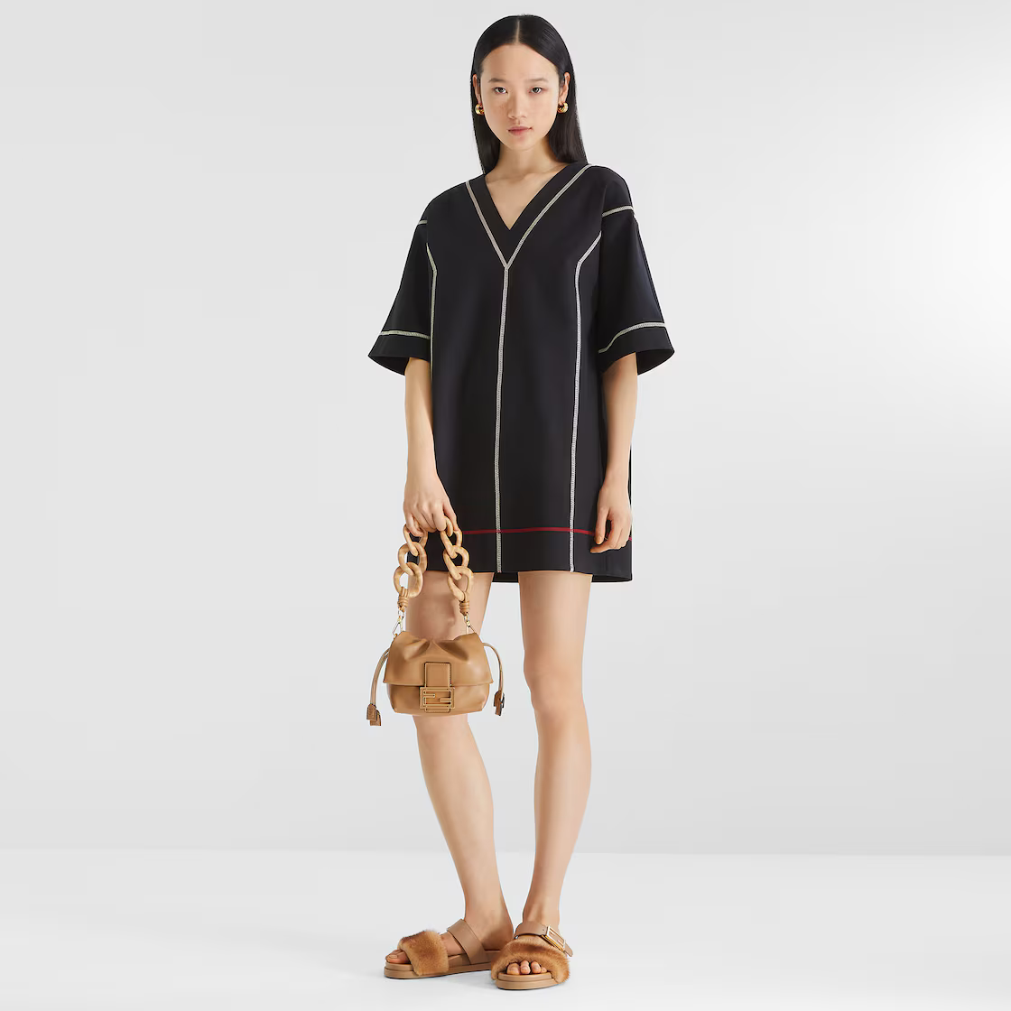 Fendi Mamma Baguette Small 8BS105ABVEF19P8