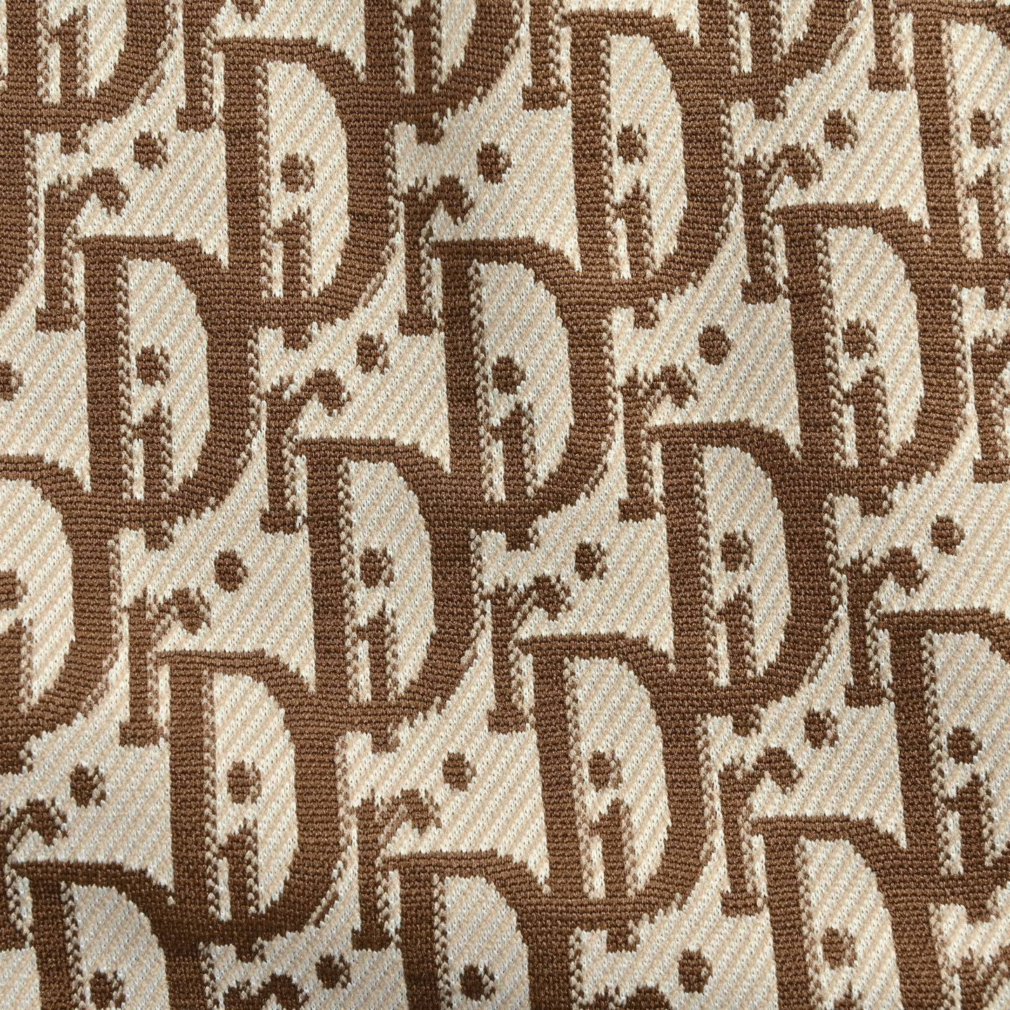 Dior 25ss all-over monogram jacquard side webbing shorts