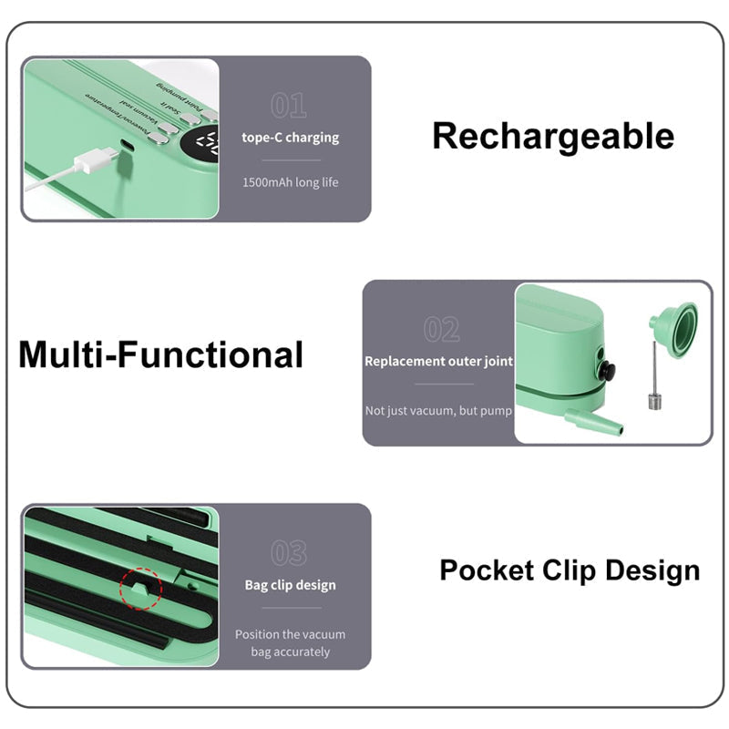 Portable Packaging Plastic Mini Sealer